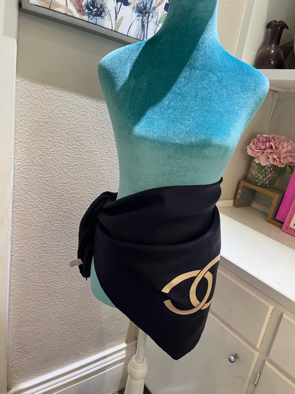Chanel Silk Scarf - Picture 3 of 10